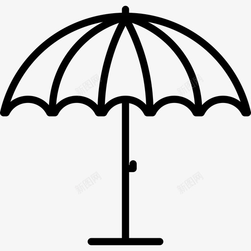 沙滩伞其他夏季套装图标svg_新图网 https://ixintu.com 其他 夏季套装 沙滩伞