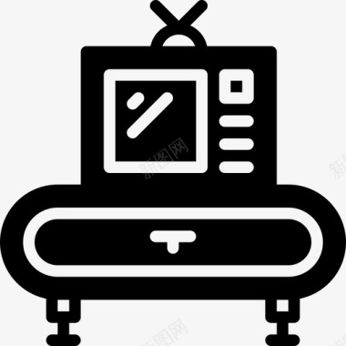 电视桌电器家具图标图标