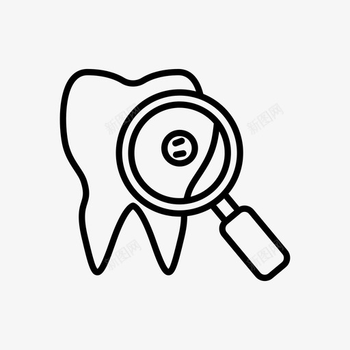 牙齿治疗牙科牙医图标svg_新图网 https://ixintu.com 健康 牙医 牙科 牙齿治疗
