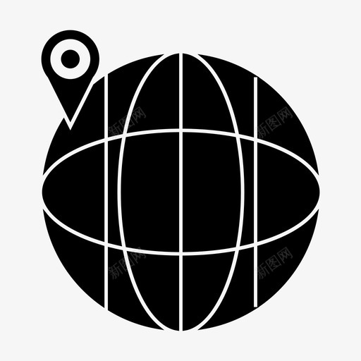 在线浏览全球定位图标svg_新图网 https://ixintu.com 全球定位 在线浏览
