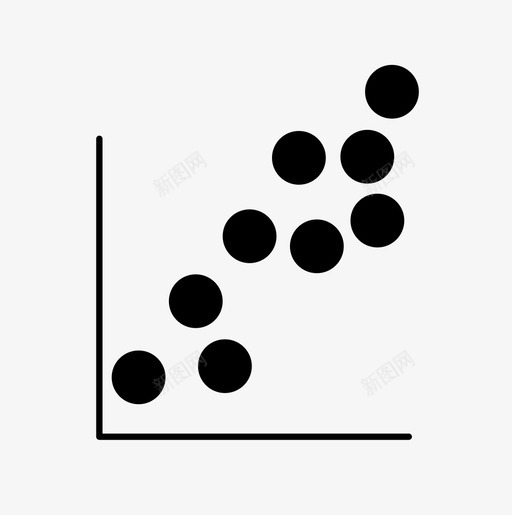 散点图数据可视化图标svg_新图网 https://ixintu.com 散点图 数据可视化