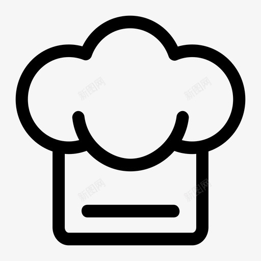厨师炊具帽子图标svg_新图网 https://ixintu.com 厨师 厨房 厨房包 帽子 炊具 玩具