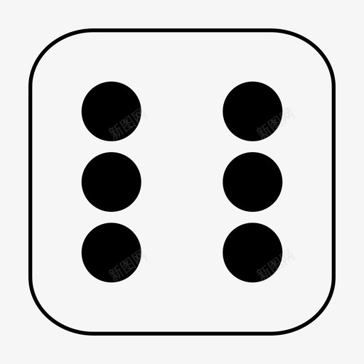 掷骰子下注赌博图标svg_新图网 https://ixintu.com 下注 六 掷骰子 赌博 运气