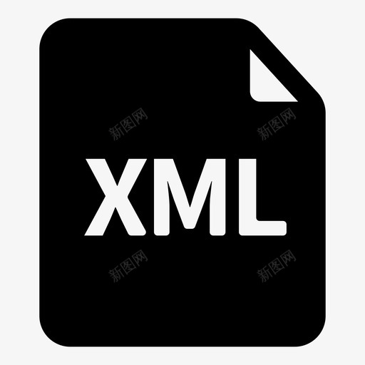 xml数据开发人员图标svg_新图网 https://ixintu.com web xls xml 开发人员 数据 文件扩展名实体 网站