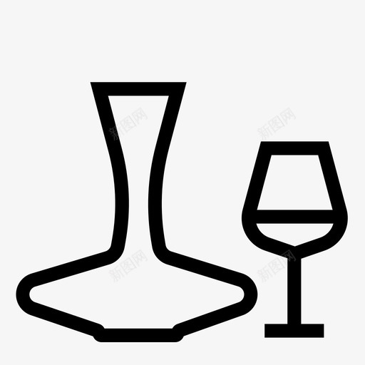 葡萄酒红葡萄酒红酒图标svg_新图网 https://ixintu.com 红葡萄酒 红酒 葡萄酒 酒精饮料