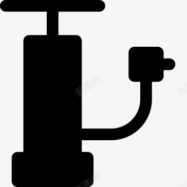 气泵吹气管道图标图标