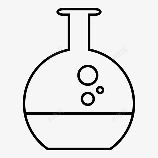 化学佛罗伦萨烧瓶生态学图标svg_新图网 https://ixintu.com 佛罗伦萨烧瓶 化学 生态学