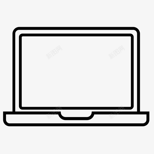 手提电脑小型电脑手提电脑萤幕图标svg_新图网 https://ixintu.com 小型电脑 手提电脑 手提电脑萤幕