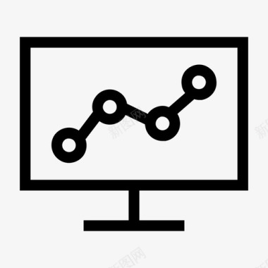 计算机报表统计图标图标