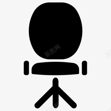 椅子商务家具图标图标