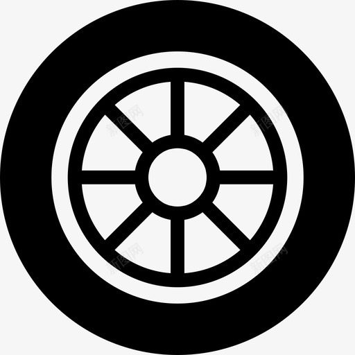 车轮运输工具汽车图标svg_新图网 https://ixintu.com 汽车 车轮 运输工具