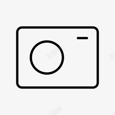 摄像机动作摄像机小工具图标图标