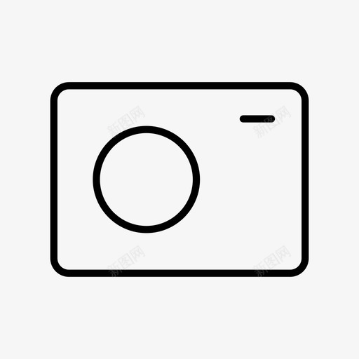 摄像机动作摄像机小工具图标svg_新图网 https://ixintu.com 动作摄像机 小工具 摄像机 视频