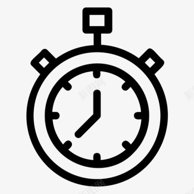 计时器截止日期开发图标图标
