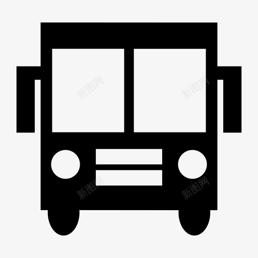 公共汽车司机公共交通工具图标svg_新图网 https://ixintu.com 公共交通工具 公共汽车 司机 车辆