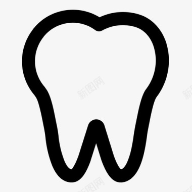牙齿牙医微笑图标图标