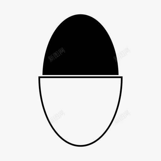 鸡蛋早餐胆固醇图标svg_新图网 https://ixintu.com 早餐 胆固醇 蛋黄 食物 鸡蛋 鸡蛋馅