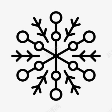 雪花北极芬兰图标图标