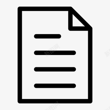 文本文件文档页面图标图标