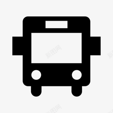 公共汽车假日信息图表图标图标