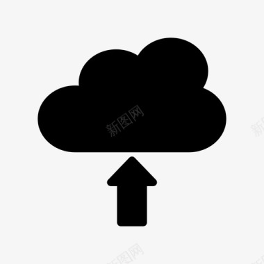 云上传数据库开发图标图标