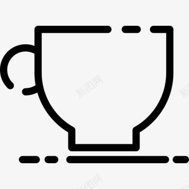 一杯茶食物办公桌图标图标