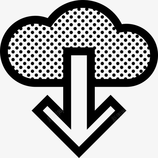 云服务器存储图标svg_新图网 https://ixintu.com 云下载 存储 服务器 杂项点