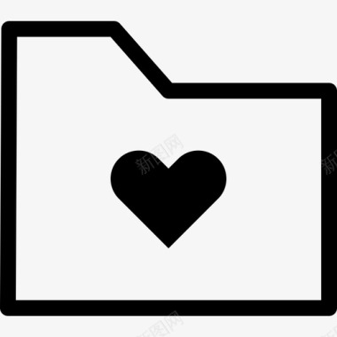 文件夹爱存档收藏夹图标图标