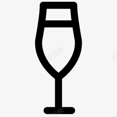 啤酒杯酒精工艺图标图标