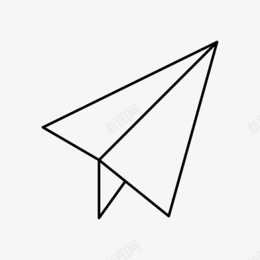 邮件发送消息纸飞机图标图标
