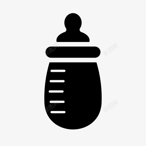 婴儿奶瓶儿童可爱图标svg_新图网 https://ixintu.com 儿童 可爱 婴儿奶瓶 婴儿字形 玩具 玩耍