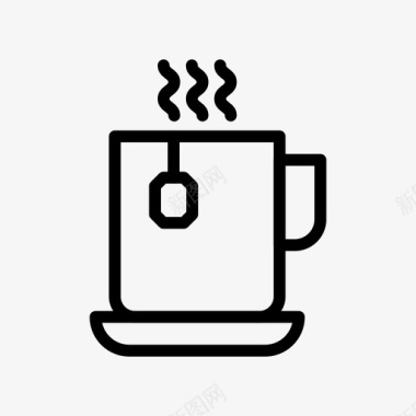 咖啡杯子开发图标图标