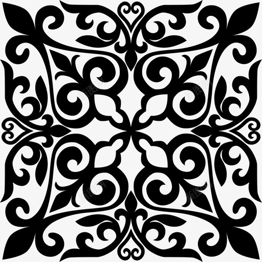 装饰品艺术图标svg_新图网 https://ixintu.com 哈萨克装饰品 哈萨克语 图案 艺术 装饰品 设计