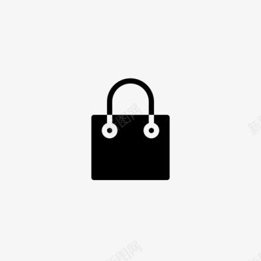 购物袋电子商务网上商店图标图标