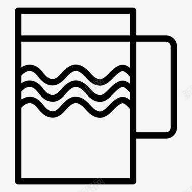 马克杯啤酒咖啡图标图标