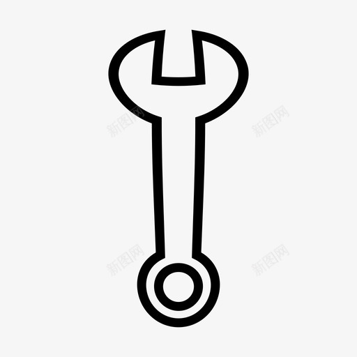 扳手设备工具图标svg_新图网 https://ixintu.com 工具 扳手 设备