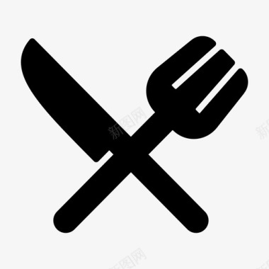 餐厅餐具食品图标图标