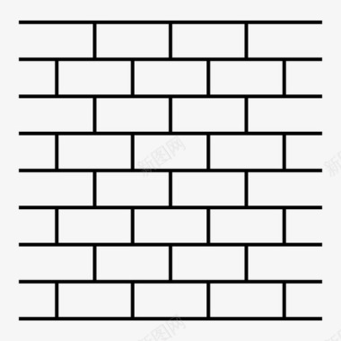砖墙混凝土保持图标图标
