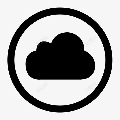 云存储 云资源 cloudsvg_新图网 https://ixintu.com 云存储 云资源 cloud