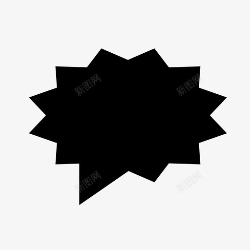 言语泡沫聊天交谈图标svg_新图网 https://ixintu.com 交谈 聊天 言语泡沫 说
