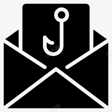 邮件挂钩数据安全图标图标