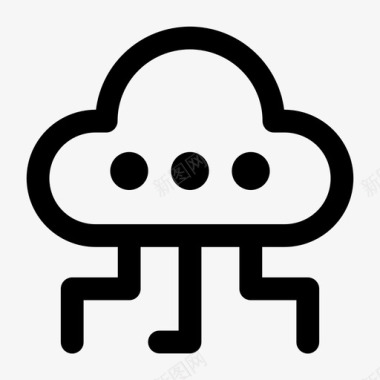 云共享客户端互联网图标图标