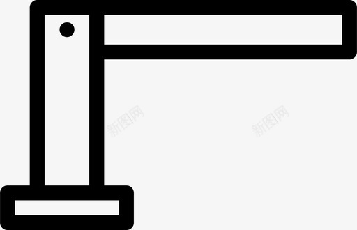 障碍路障栅栏图标svg_新图网 https://ixintu.com 交通 停车 栅栏 路障 障碍