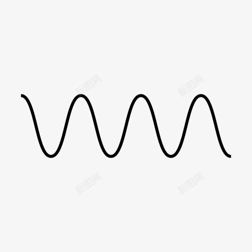 直线曲线条纹图标svg_新图网 https://ixintu.com 曲线 条纹 直线 翘曲