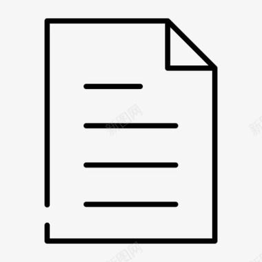 文本文件文档信件图标图标
