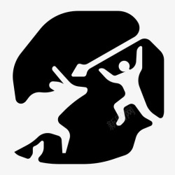 法国圆形拉斯科法国洞穴绘画纪念碑图标高清图片