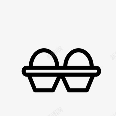 鸡蛋吃的食物图标图标