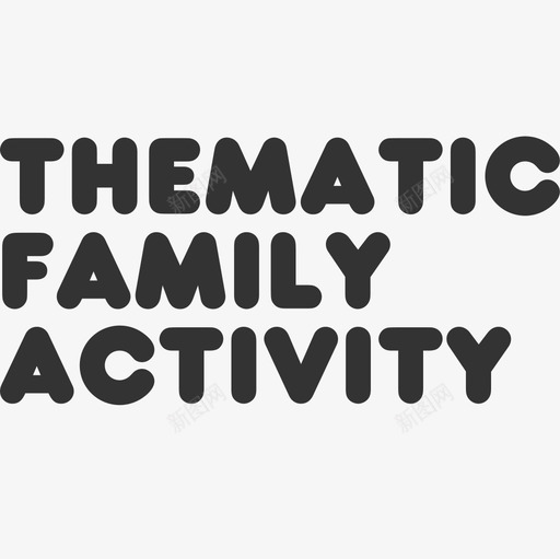 Thematic family activitysvg_新图网 https://ixintu.com Thematic family activity