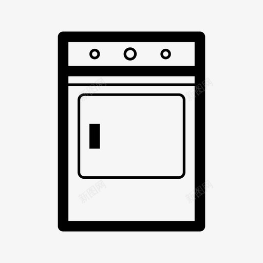 干衣机电器干洗图标svg_新图网 https://ixintu.com 大雀巢2 干洗 干衣机 洗衣机 电器