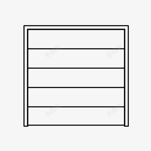 车库门汽车入口图标svg_新图网 https://ixintu.com 停车场 入口 汽车 车库门